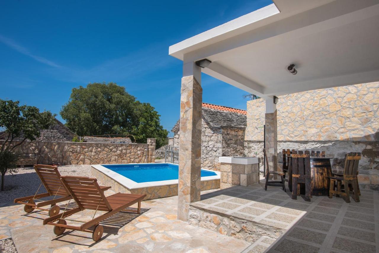Villa Oaza Primosten With Heated Pool Exteriör bild